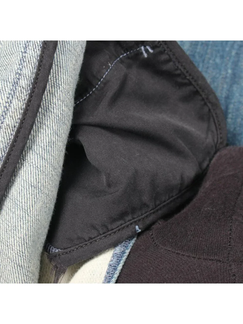 Chanel Denim Coat CC Logo Button - Picture 10 of 14